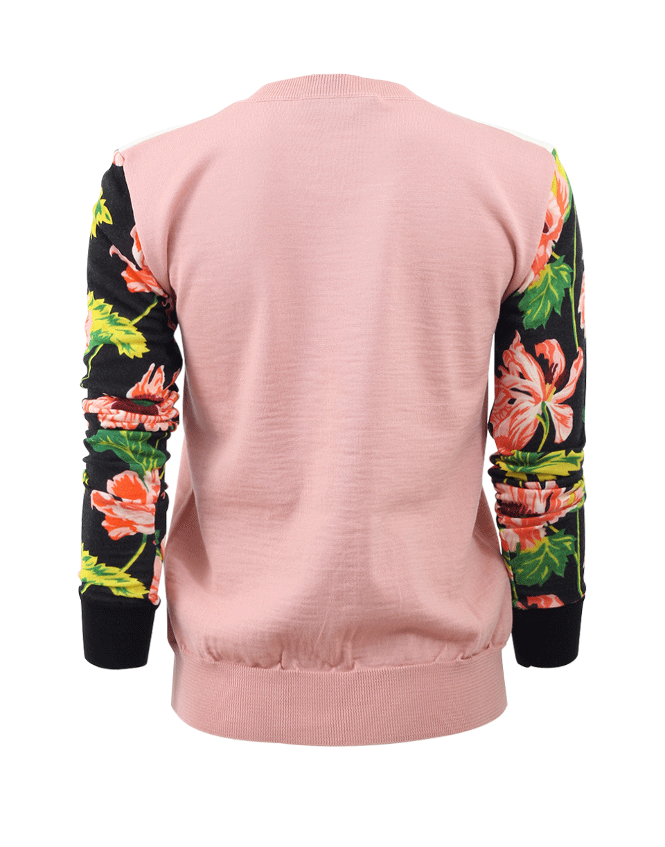 STELLA MCCARTNEY-Magnolia Print Sweater-
