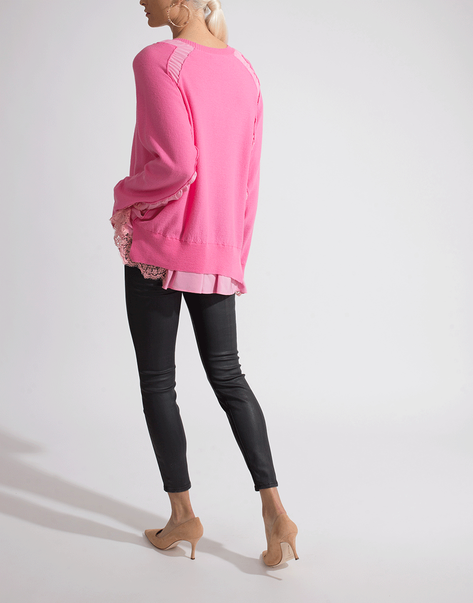 STELLA MCCARTNEY-Lace Pullover-