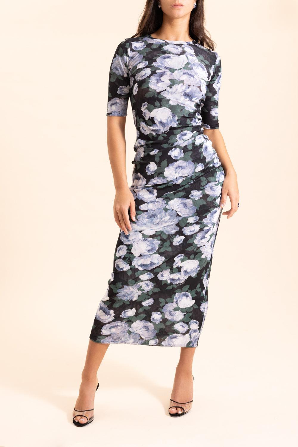 Floral Midi Skirt-MULTI-XS-CLOTHINGSKIRTMAXI-STELLA MCCARTNEY