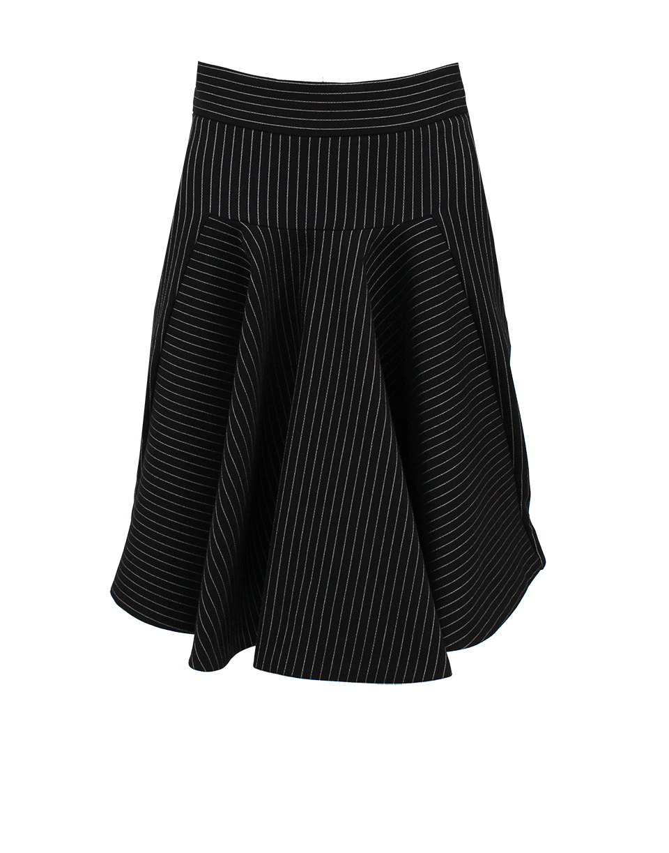 STELLA MCCARTNEY-Pinstripe Peplum Betty Skirt-