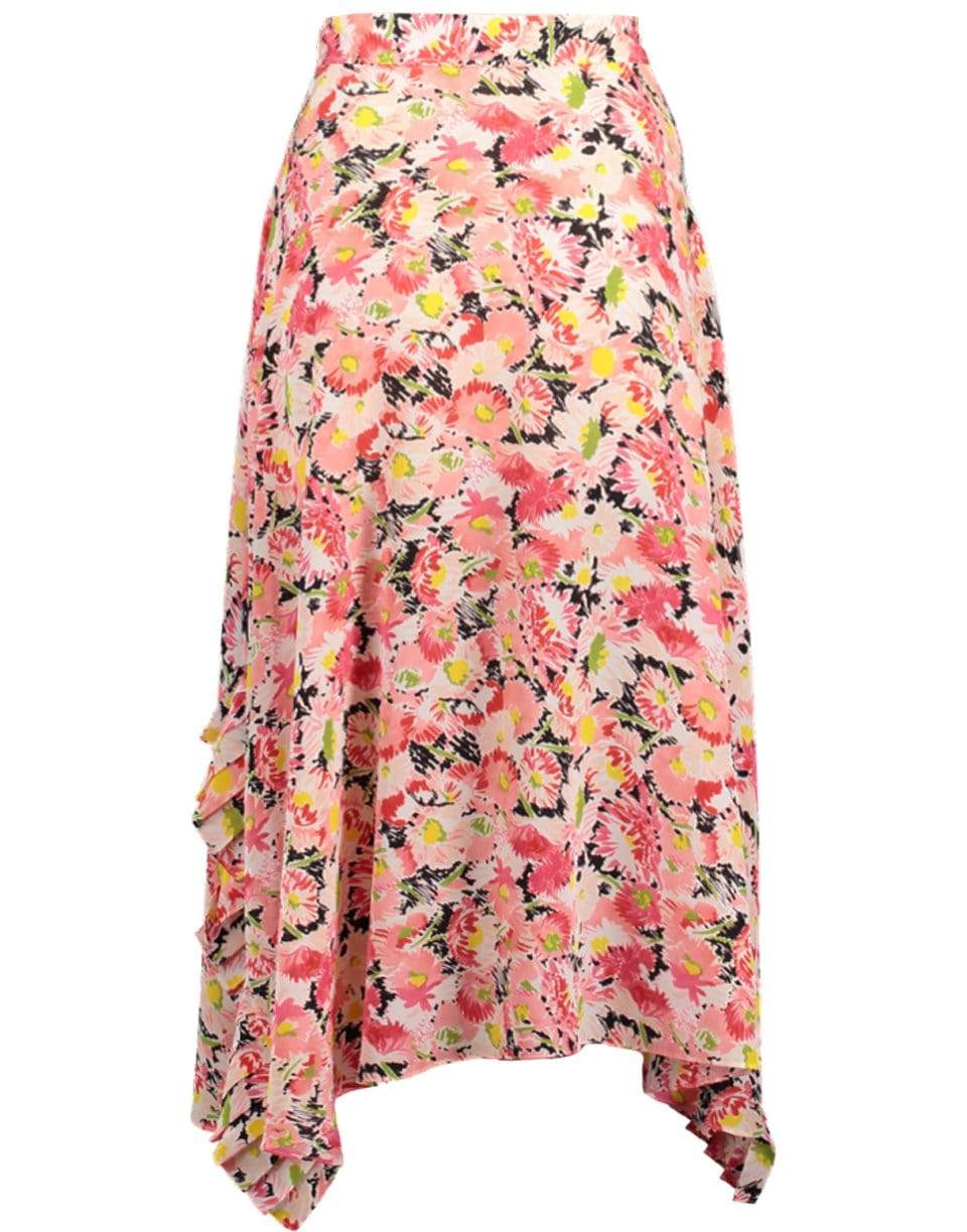 STELLA MCCARTNEY-Ashlyn Floral Silk Print Skirt-