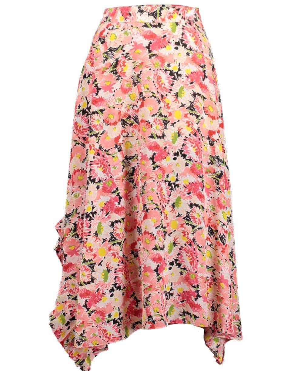 STELLA MCCARTNEY-Ashlyn Floral Silk Print Skirt-