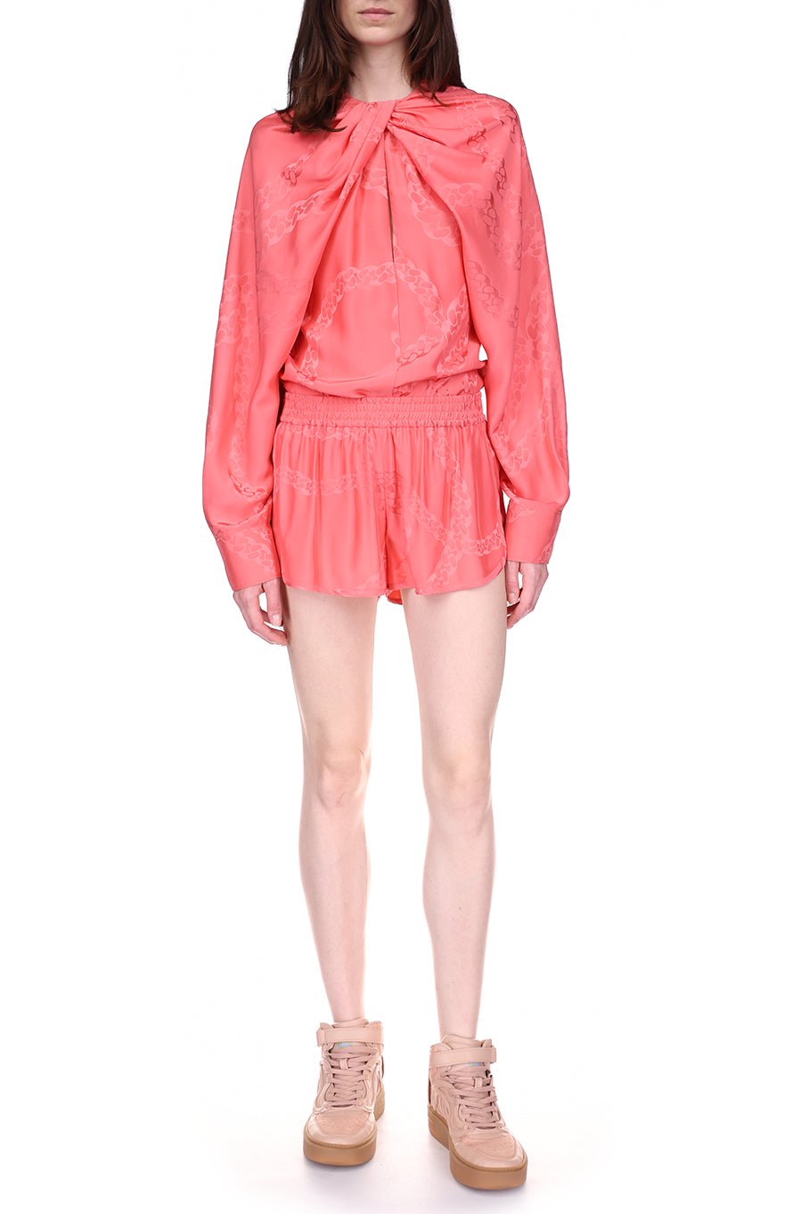STELLA MCCARTNEY-Chain Jaquard Top-