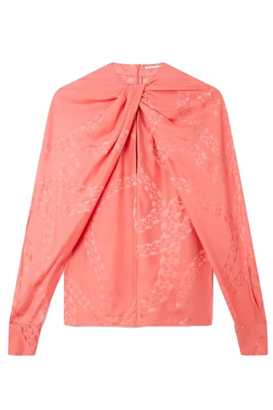 STELLA MCCARTNEY-Chain Jaquard Top-