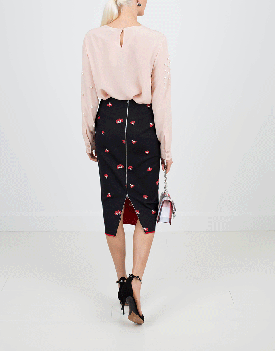 STELLA MCCARTNEY-Pearl Embroidered Blouse-