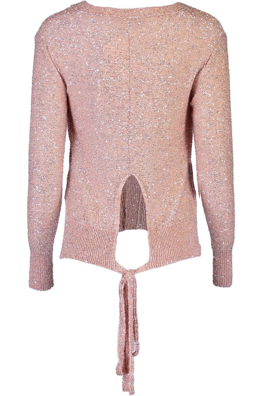 STELLA MCCARTNEY-Sequin Drip Knit Cardigan-