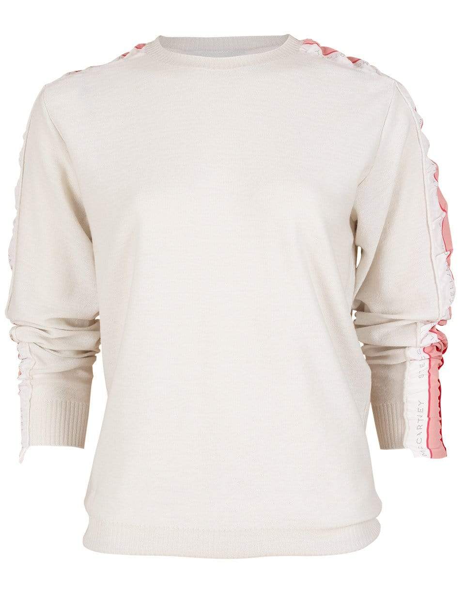 STELLA MCCARTNEY-Monogram Crewneck Sweater-