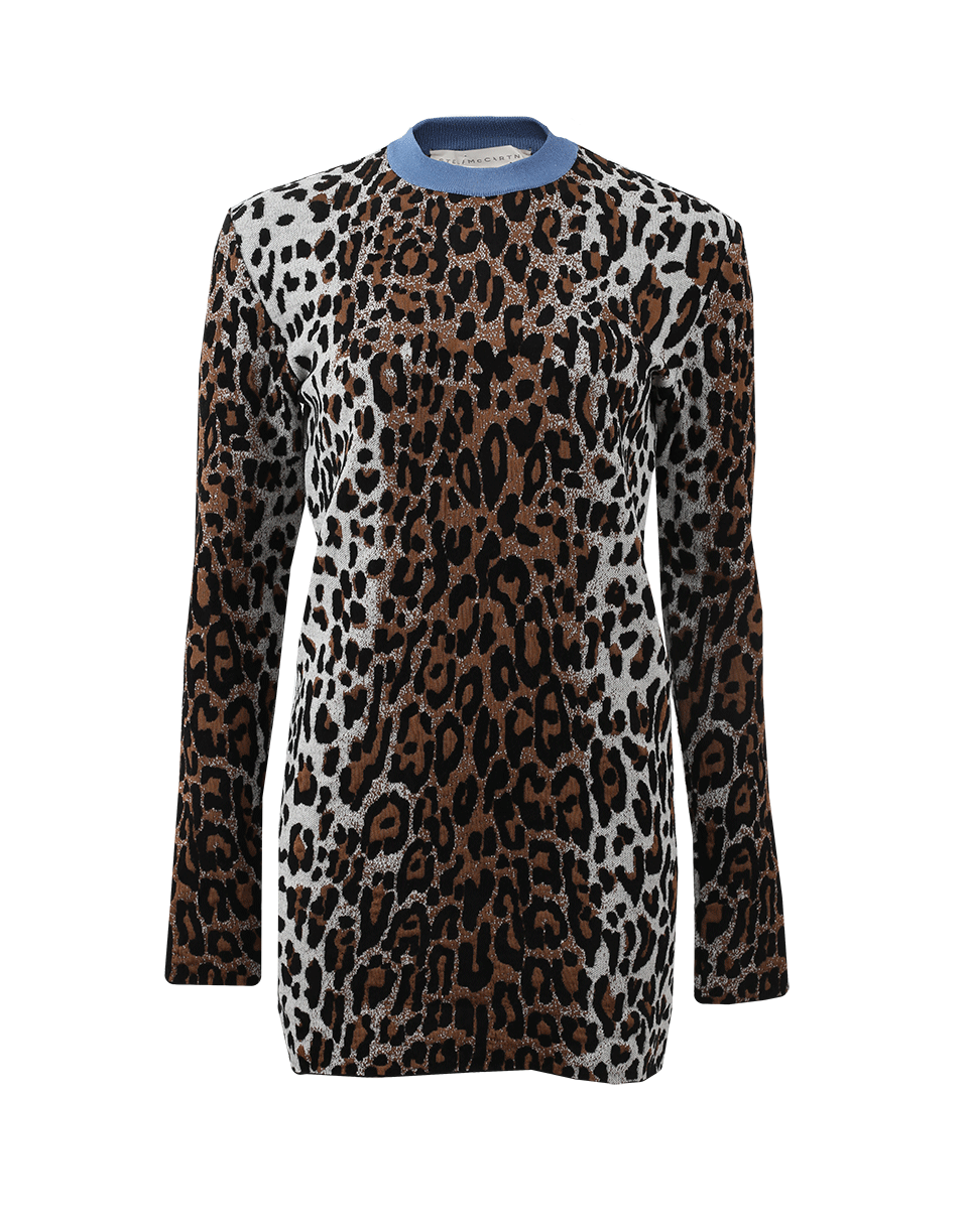 STELLA MCCARTNEY-Cheetah Jacquard Pullover-