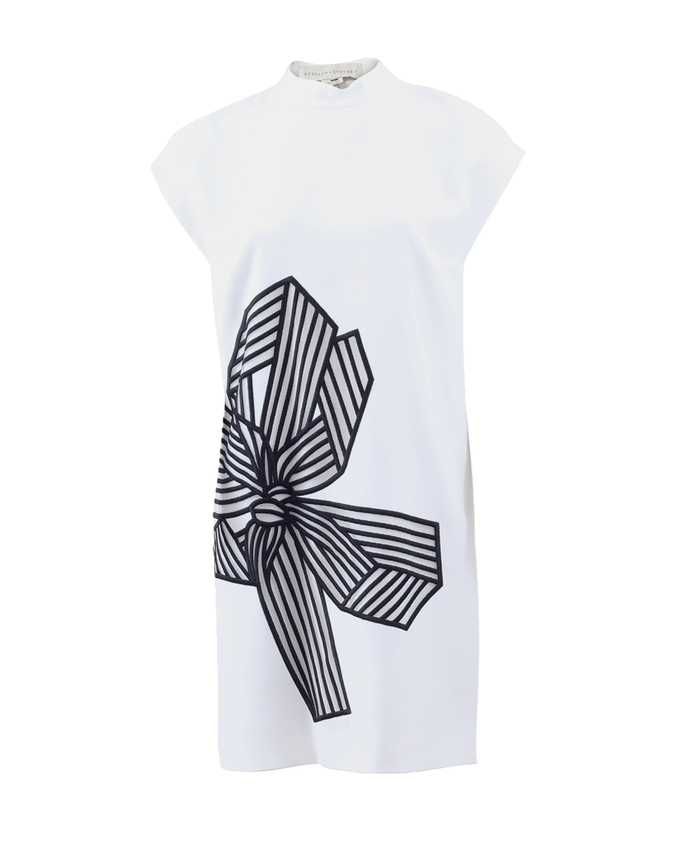 STELLA MCCARTNEY-Bow Detail Dress-