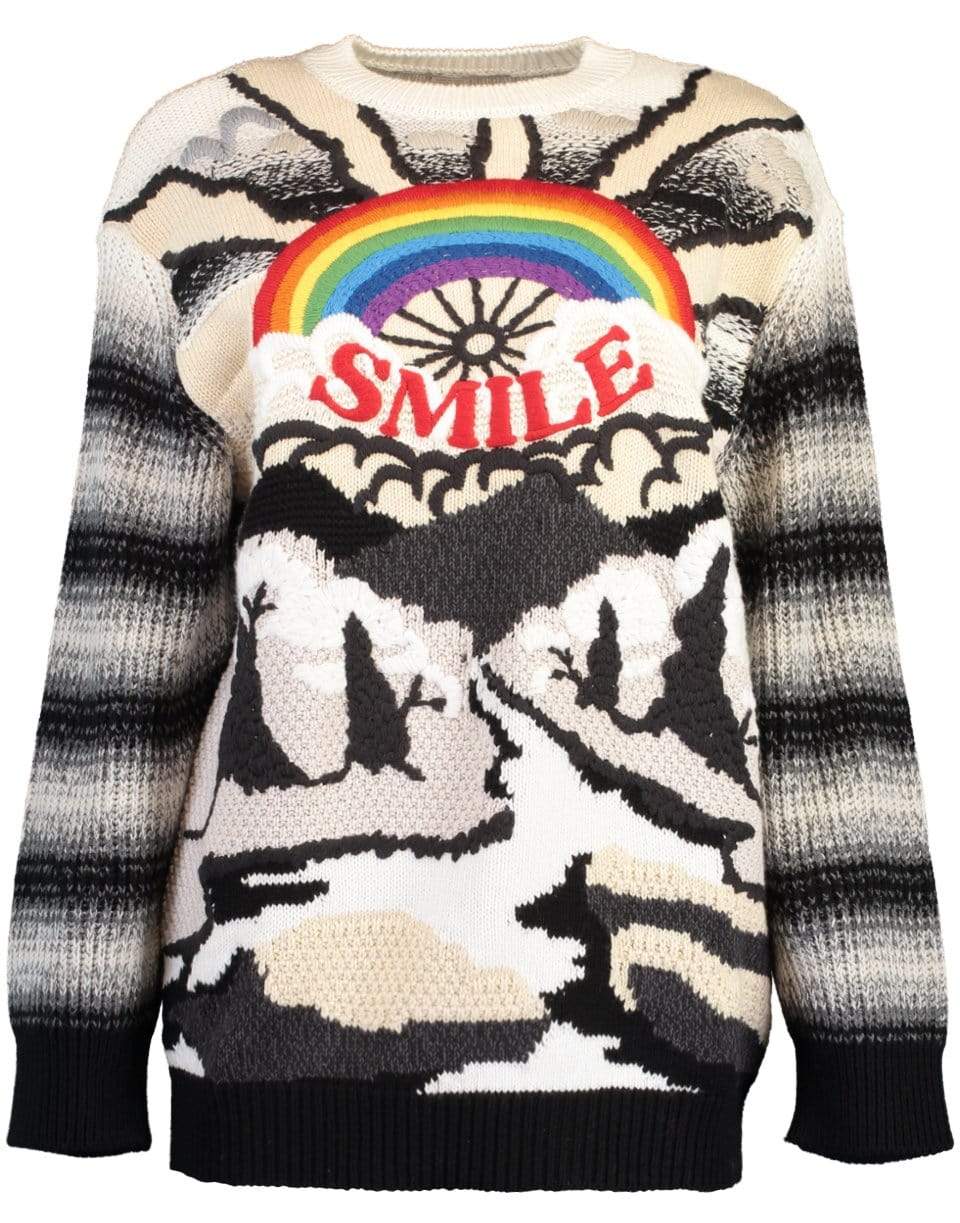 STELLA MCCARTNEY-Kind Intarsia Jumper-