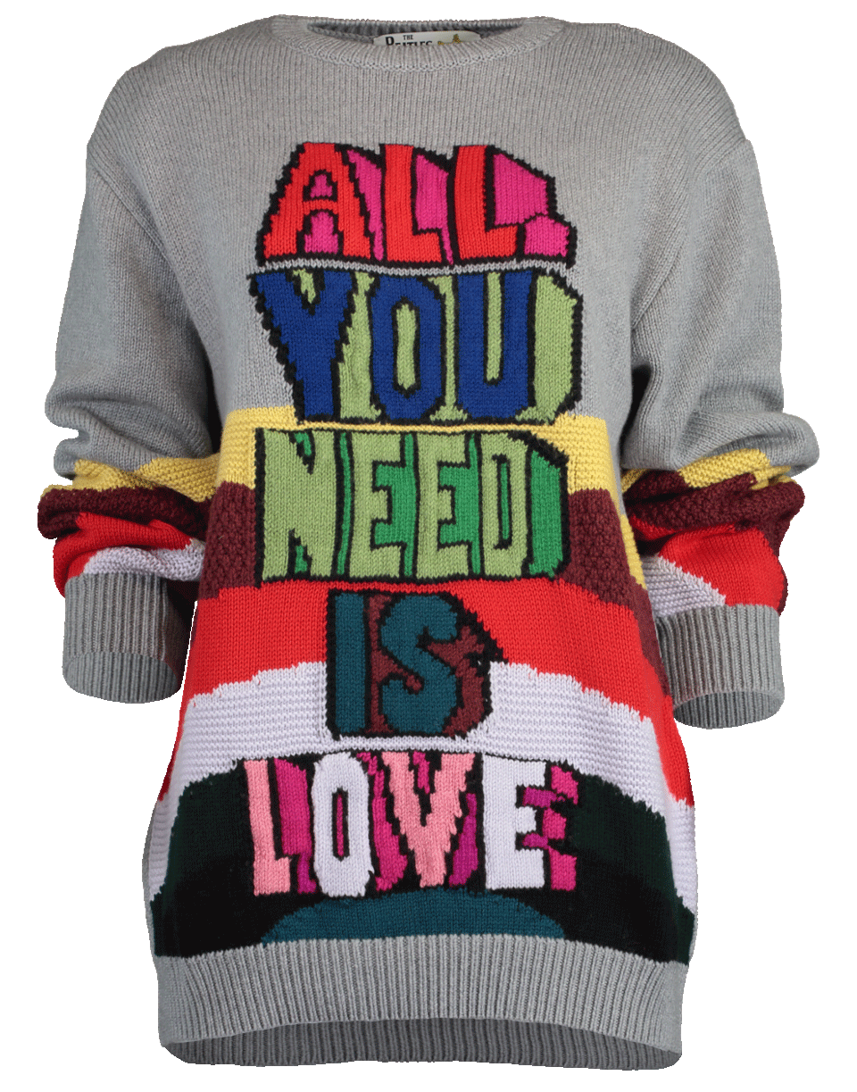 STELLA MCCARTNEY-All You Need Is Love Sweater-GREY