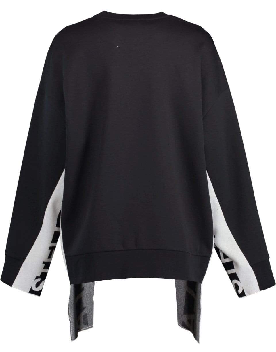STELLA MCCARTNEY-Long Sleeve Cotton Sweatshirt-