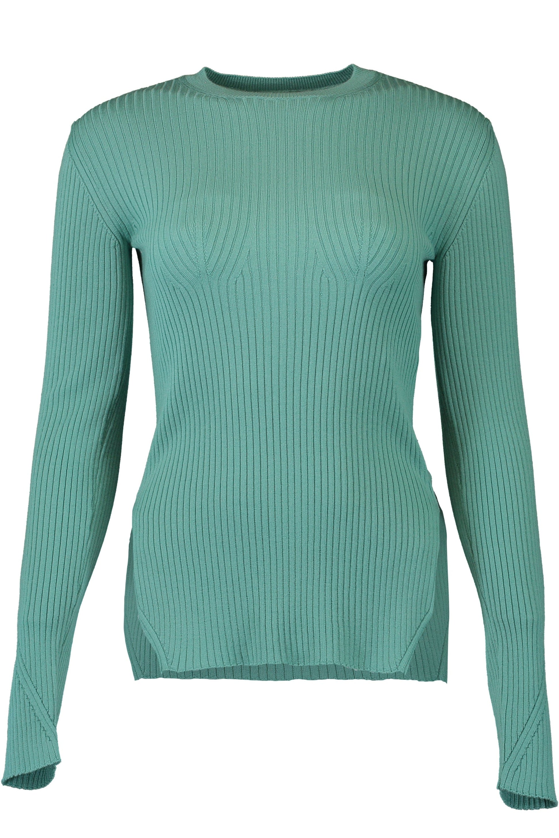 STELLA MCCARTNEY-Ribbed Merino Knit Jumper-
