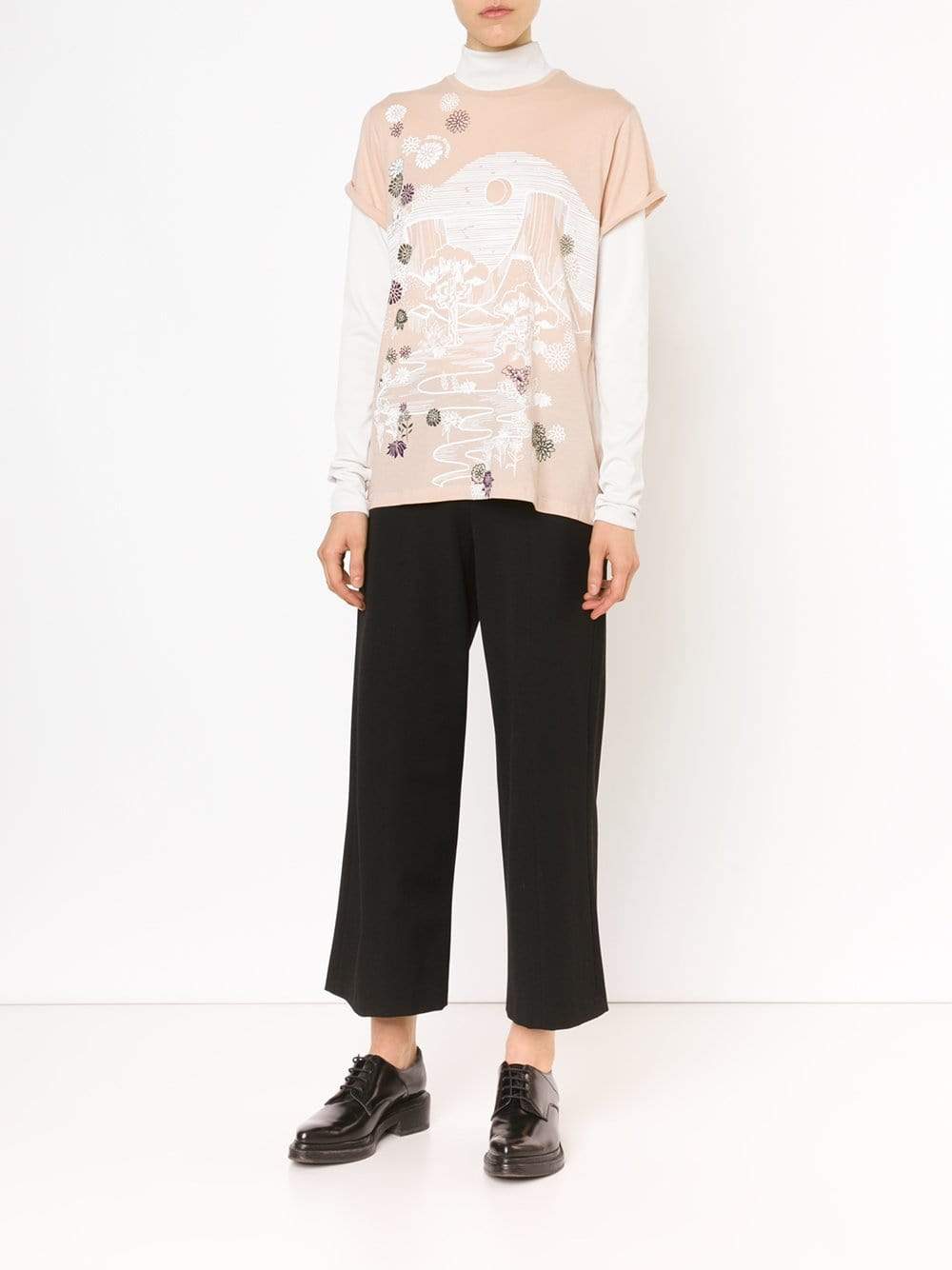 STELLA MCCARTNEY-Printed Front Tee-