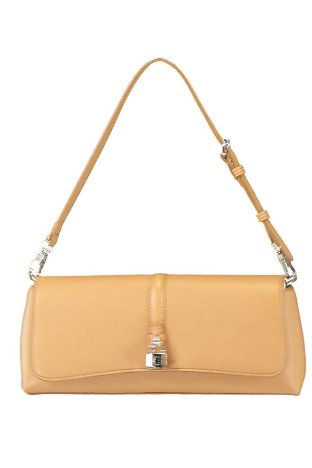 Ryder Pochette Shoulder Bag - Honey-HONEY-HANDBAGCLUTCHES-STELLA MCCARTNEY