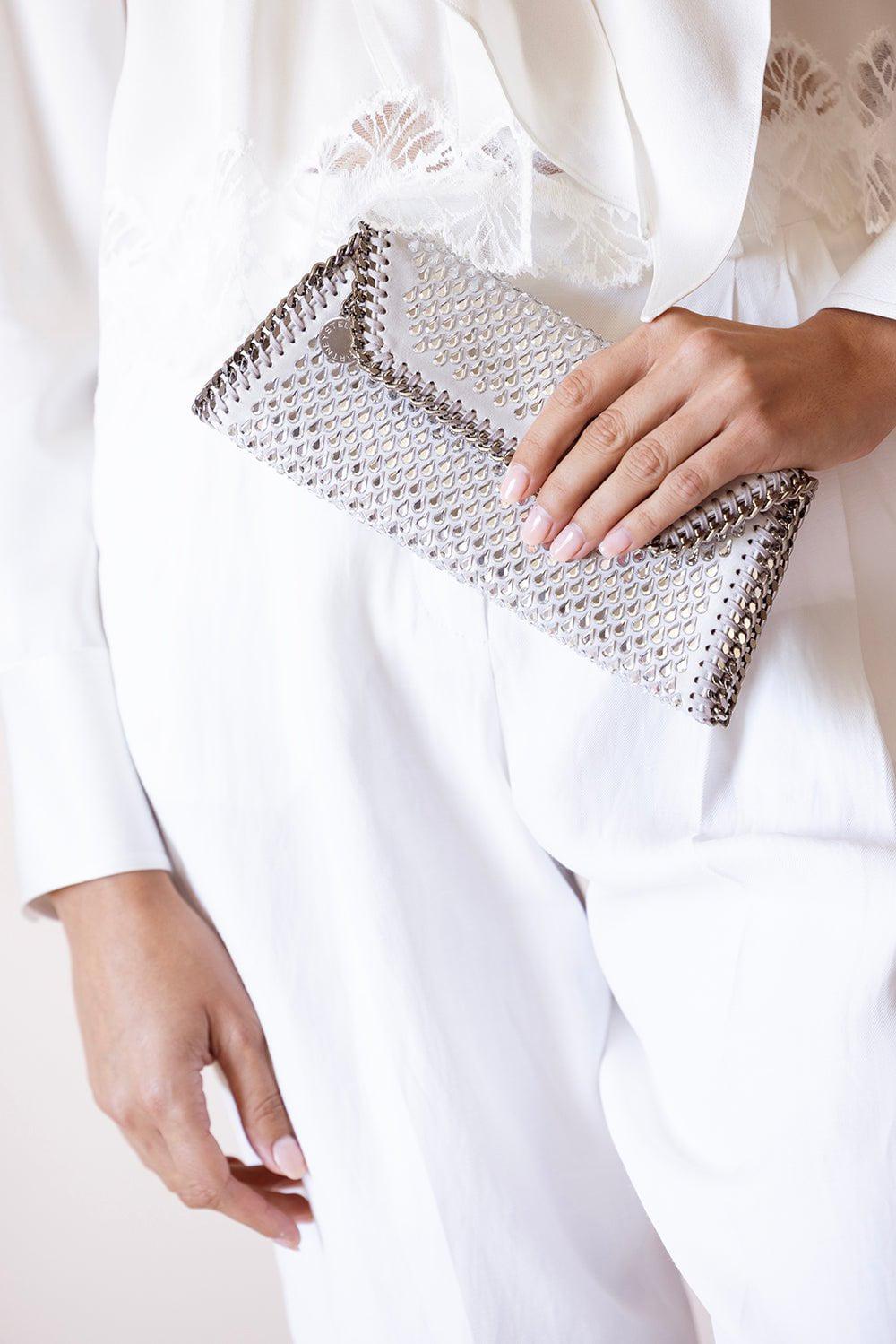 STELLA MCCARTNEY-Hotfix Pouch-SILVER