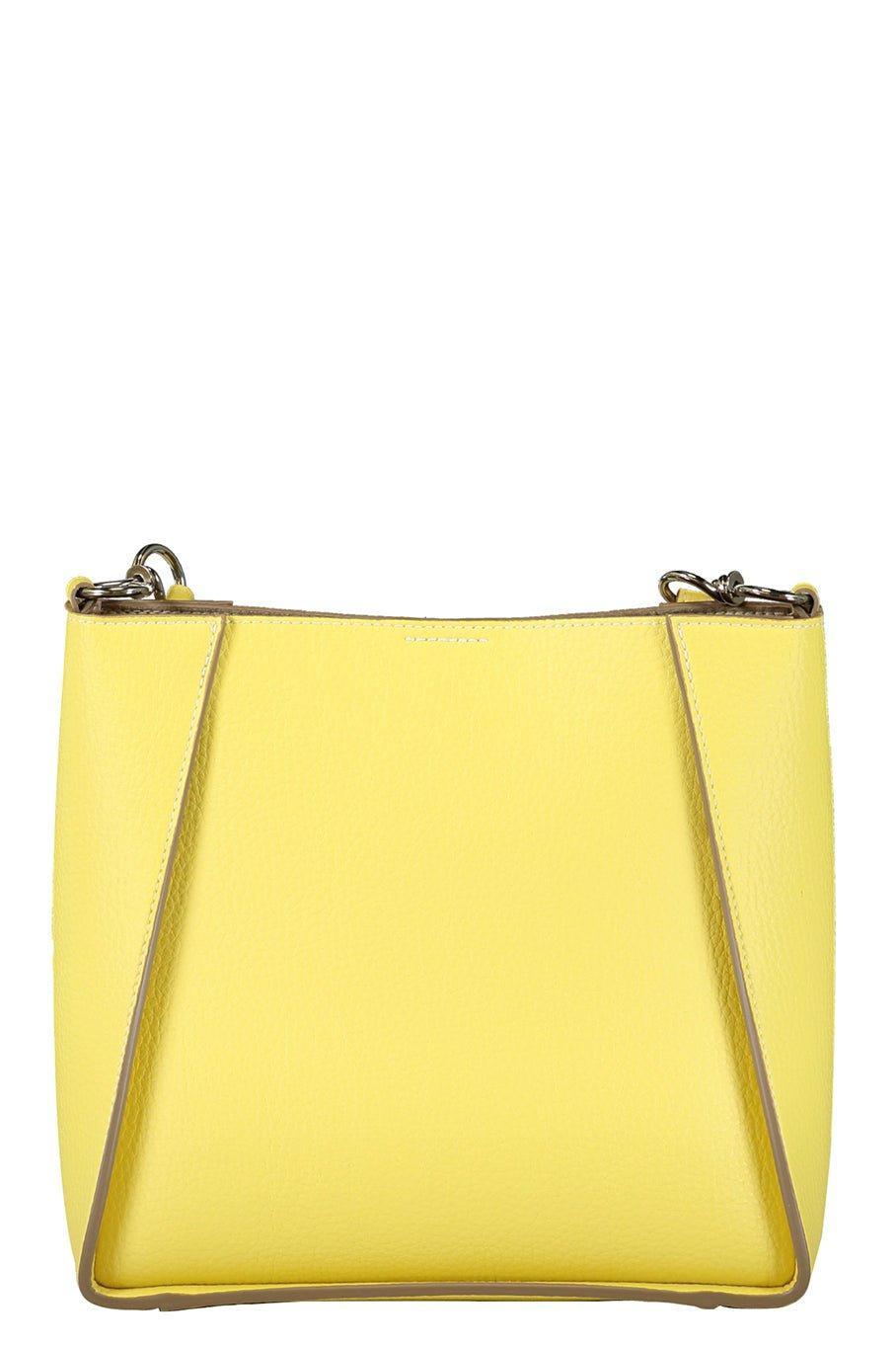 STELLA MCCARTNEY-Embossed Mini Crossbody-BANANA