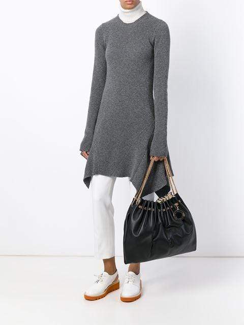 STELLA MCCARTNEY-Noma Hobo Bag-BLACK