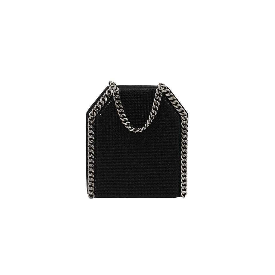 STELLA MCCARTNEY-Tiny Bella Clutch-BLACK