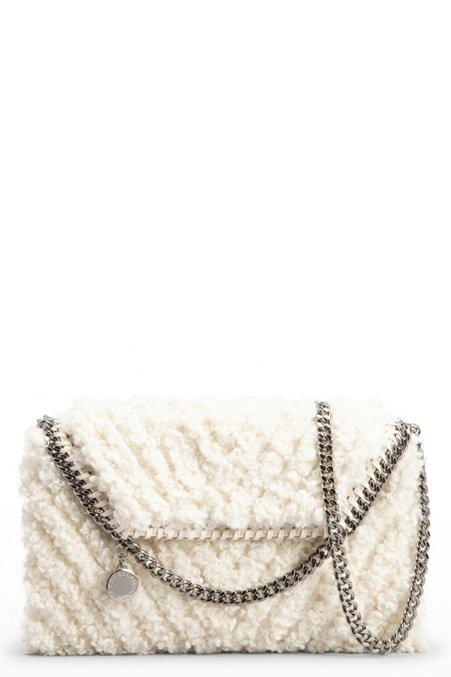 STELLA MCCARTNEY-Mini Falabella Crossbody Bag-IVORY