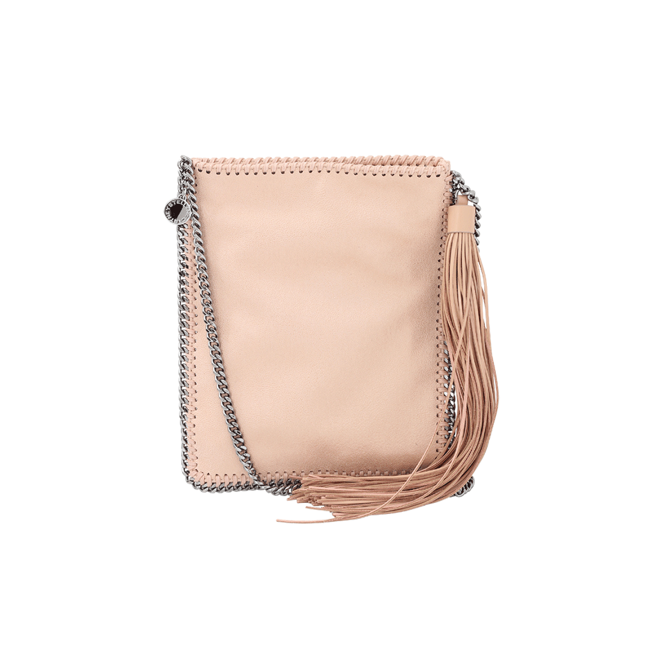 STELLA MCCARTNEY-Falabella Cross-Body Tassel Bag-POWDER