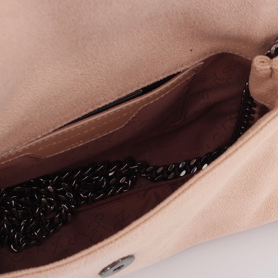 STELLA MCCARTNEY-Falabella Embellished Crossbody-POWDER