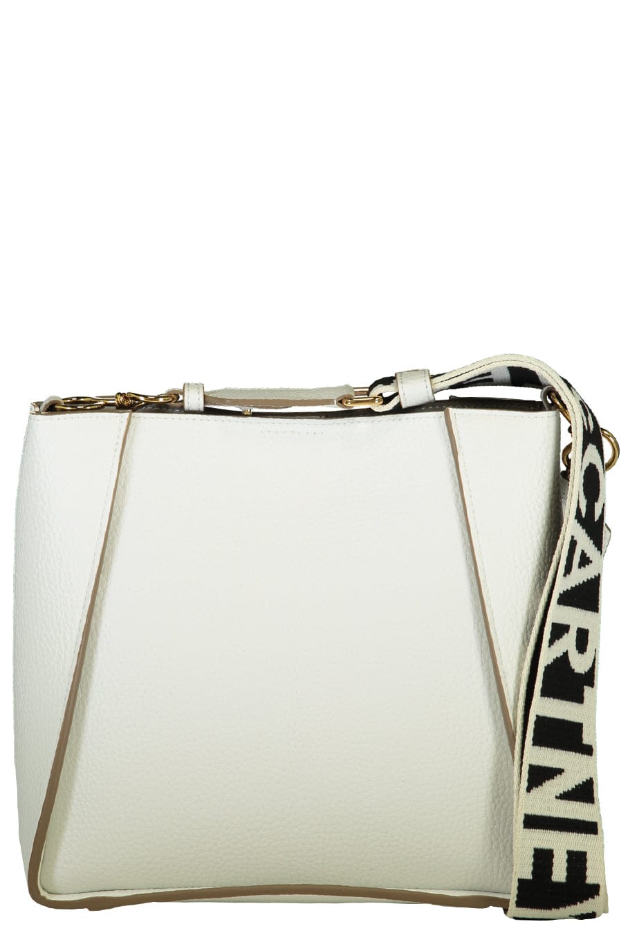 STELLA MCCARTNEY-Mini Logo Crossbody Bag - Pure White-PUREWHT