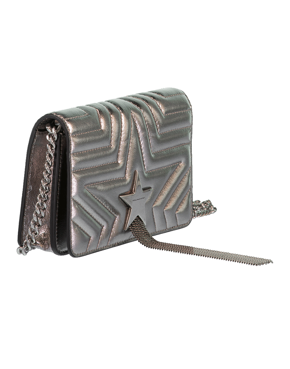 STELLA MCCARTNEY-Stella Star Flap Shoulder Bag-RUTHENIU