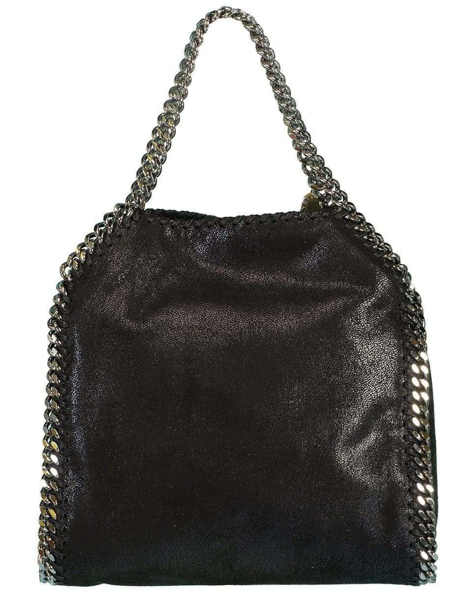 STELLA MCCARTNEY-Black Falabella Mini Tote-BLACK