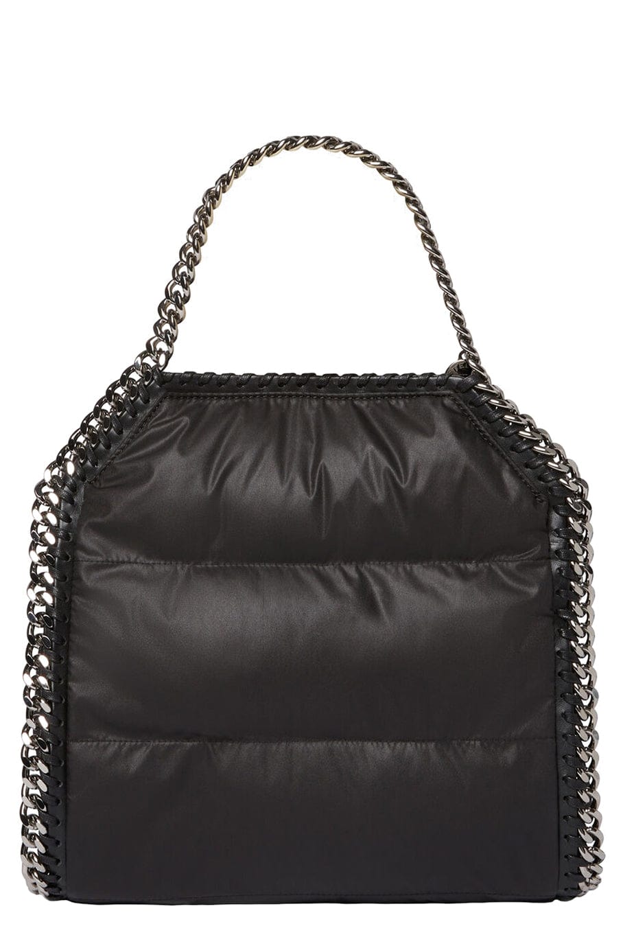 STELLA MCCARTNEY-Mini Quilted Tote-BLACK