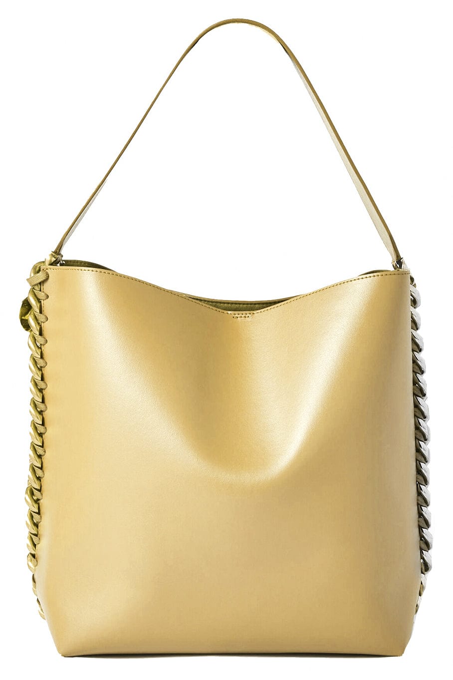 STELLA MCCARTNEY-Frayme Tote Bag-CORNFLAK