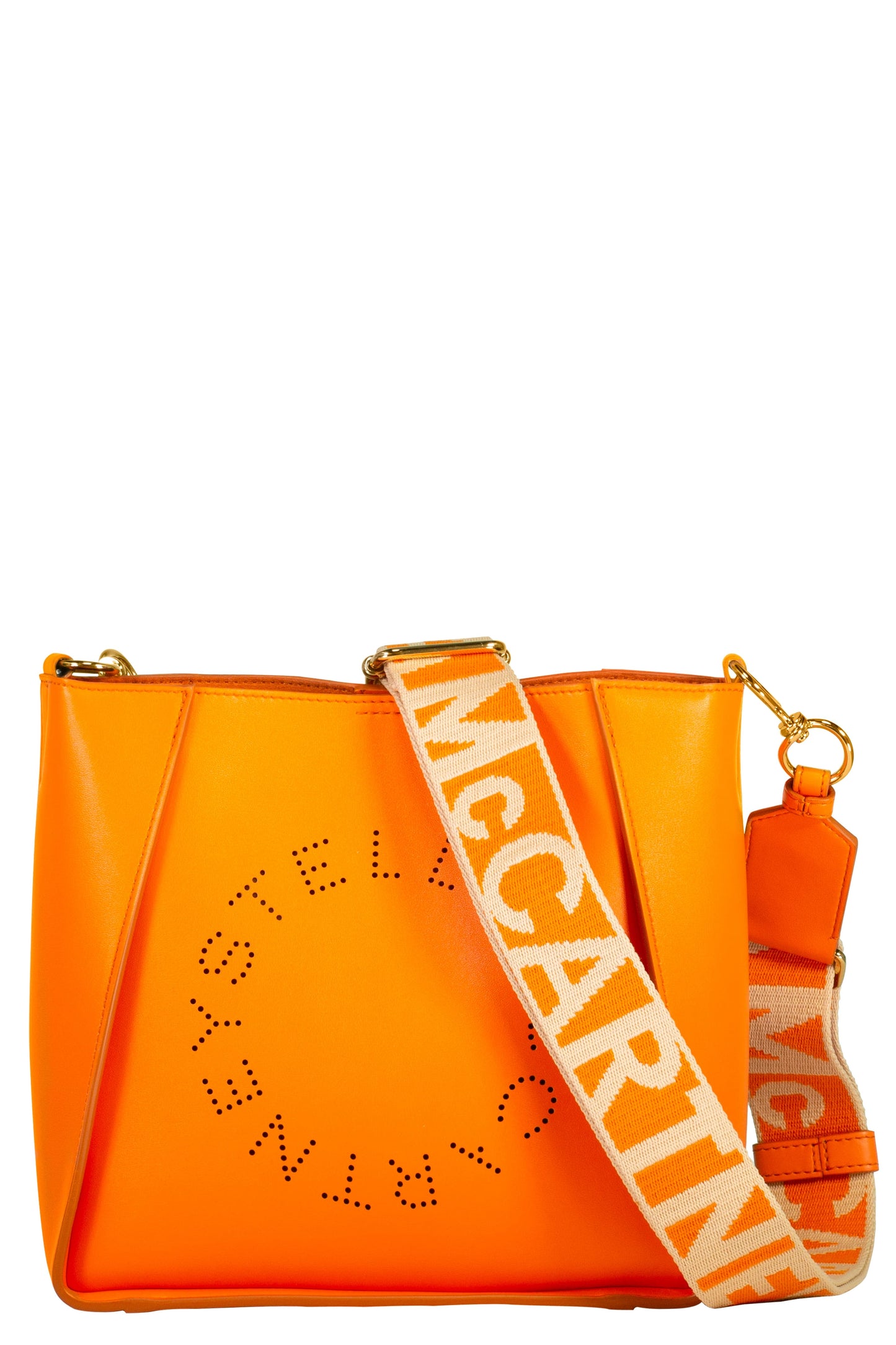 STELLA MCCARTNEY-Mini Crossbody Bag-ORANGE