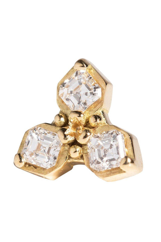 'Seven Excess' White Diamond Stud JEWELRYFINE JEWELPIERCING STEPHANIE ANDERS XO   