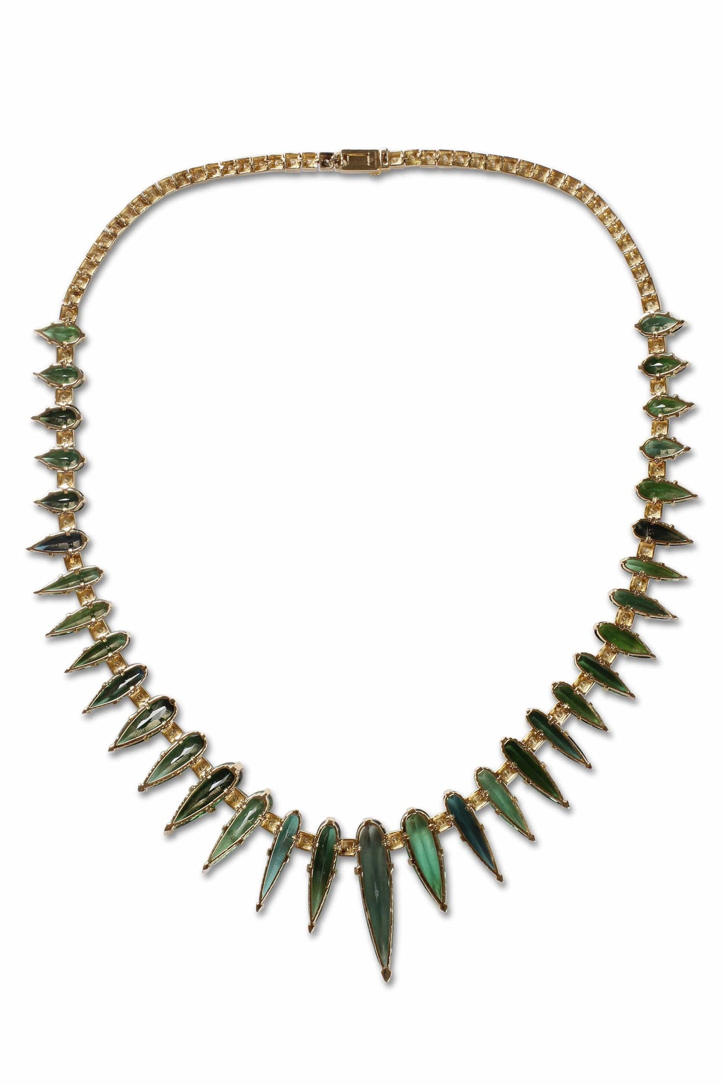 STEPHEN DWECK-Green Tourmaline Necklace-YELLOW GOLD