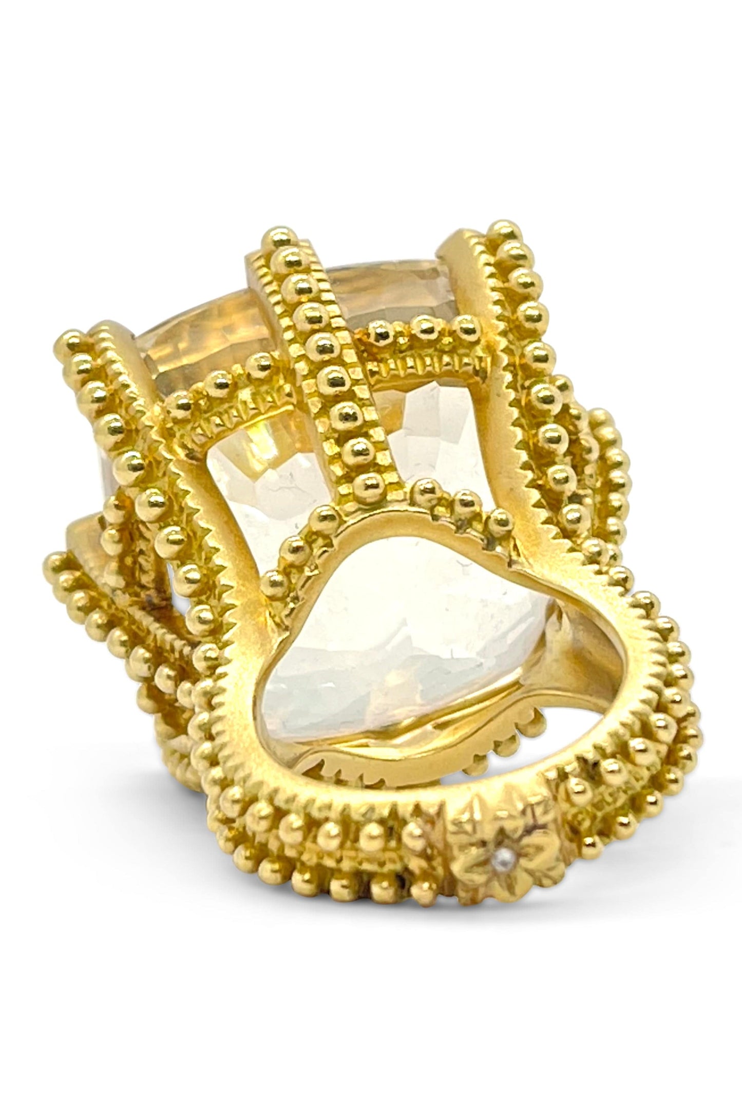 STEPHEN DWECK-Spodumene Kunzite Ring-YELLOW GOLD