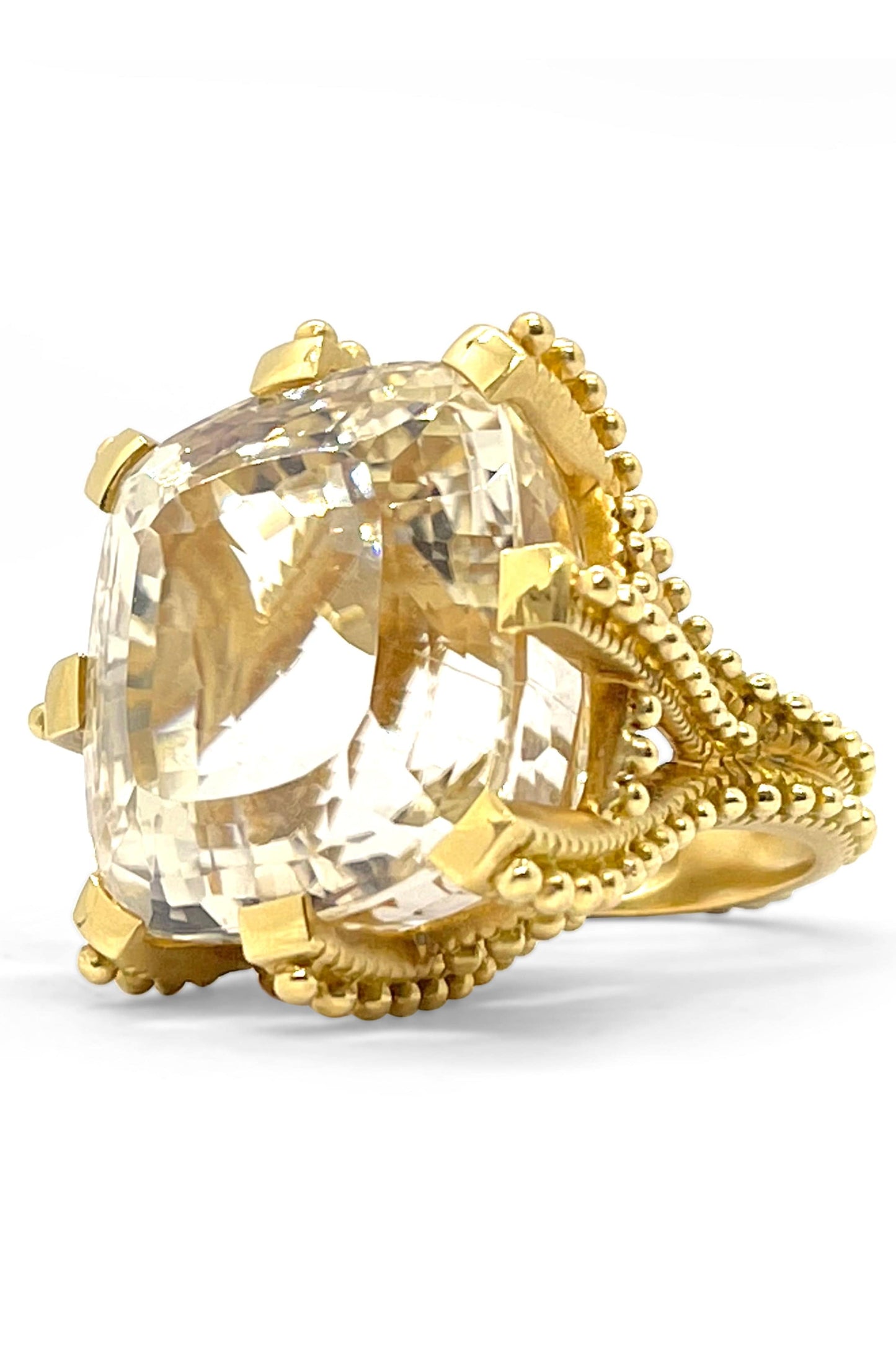 STEPHEN DWECK-Spodumene Kunzite Ring-YELLOW GOLD