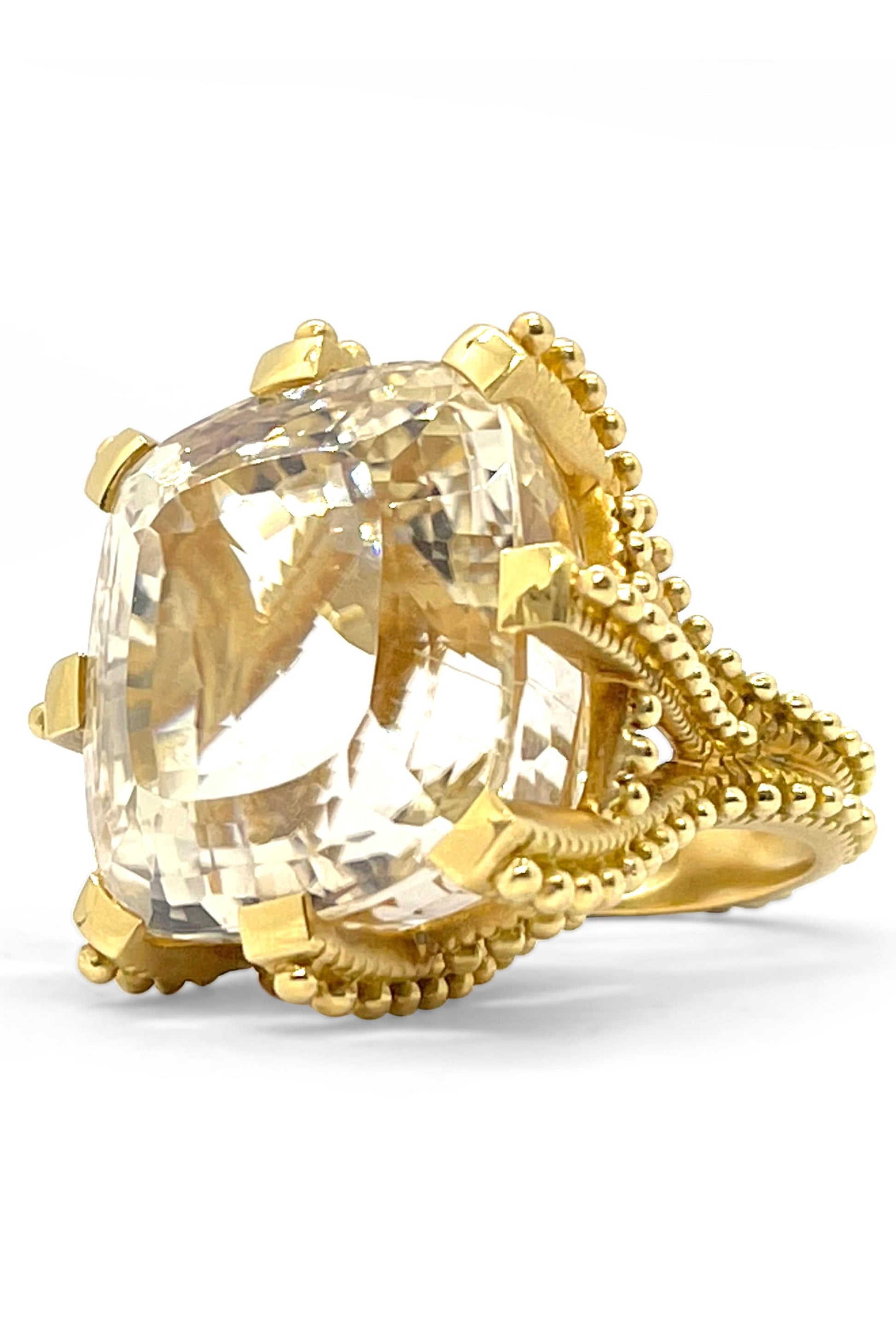 STEPHEN DWECK-Spodumene Kunzite Ring-YELLOW GOLD