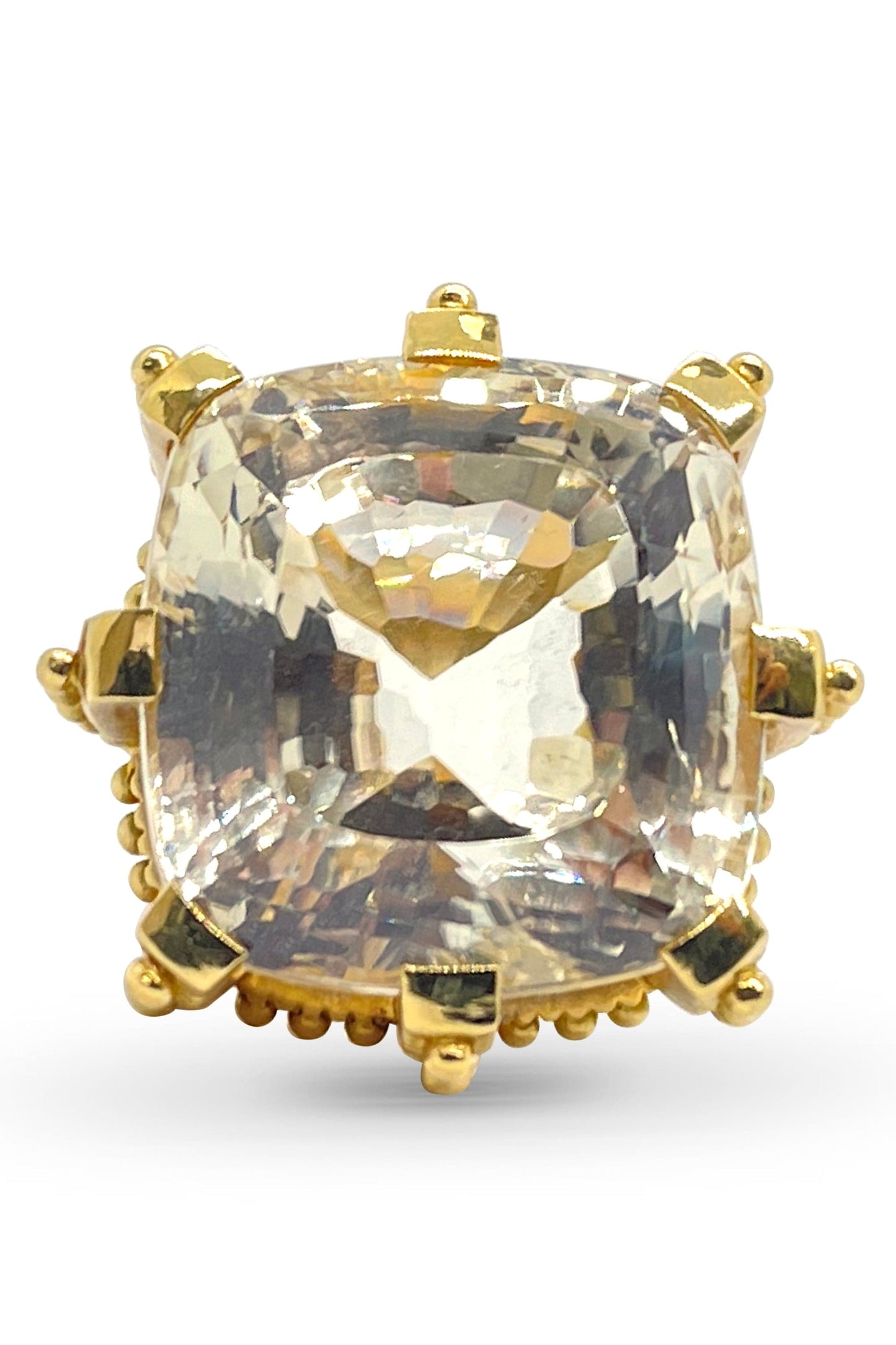STEPHEN DWECK-Spodumene Kunzite Ring-YELLOW GOLD