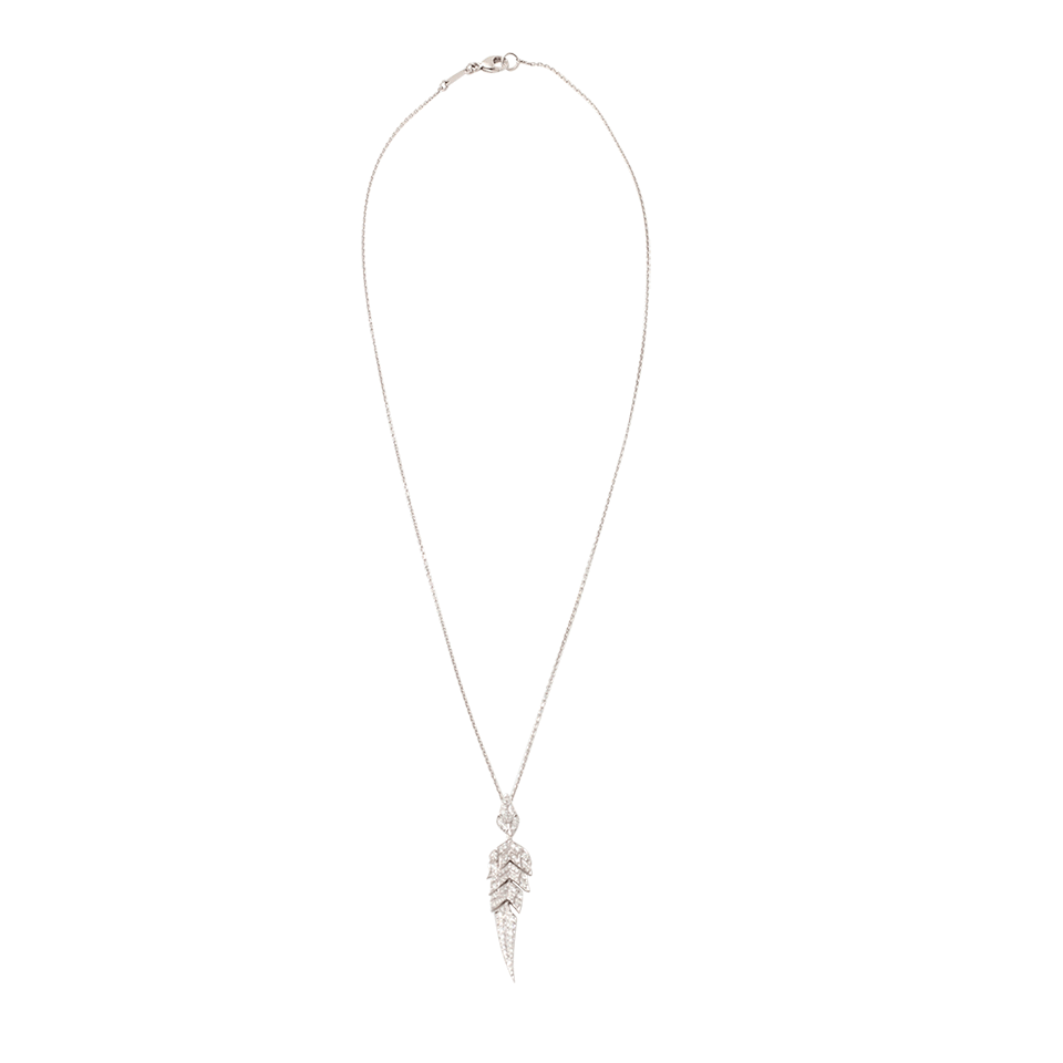 STEPHEN WEBSTER-Magnipheasant Pave Diamond Pendant-WHITE GOLD