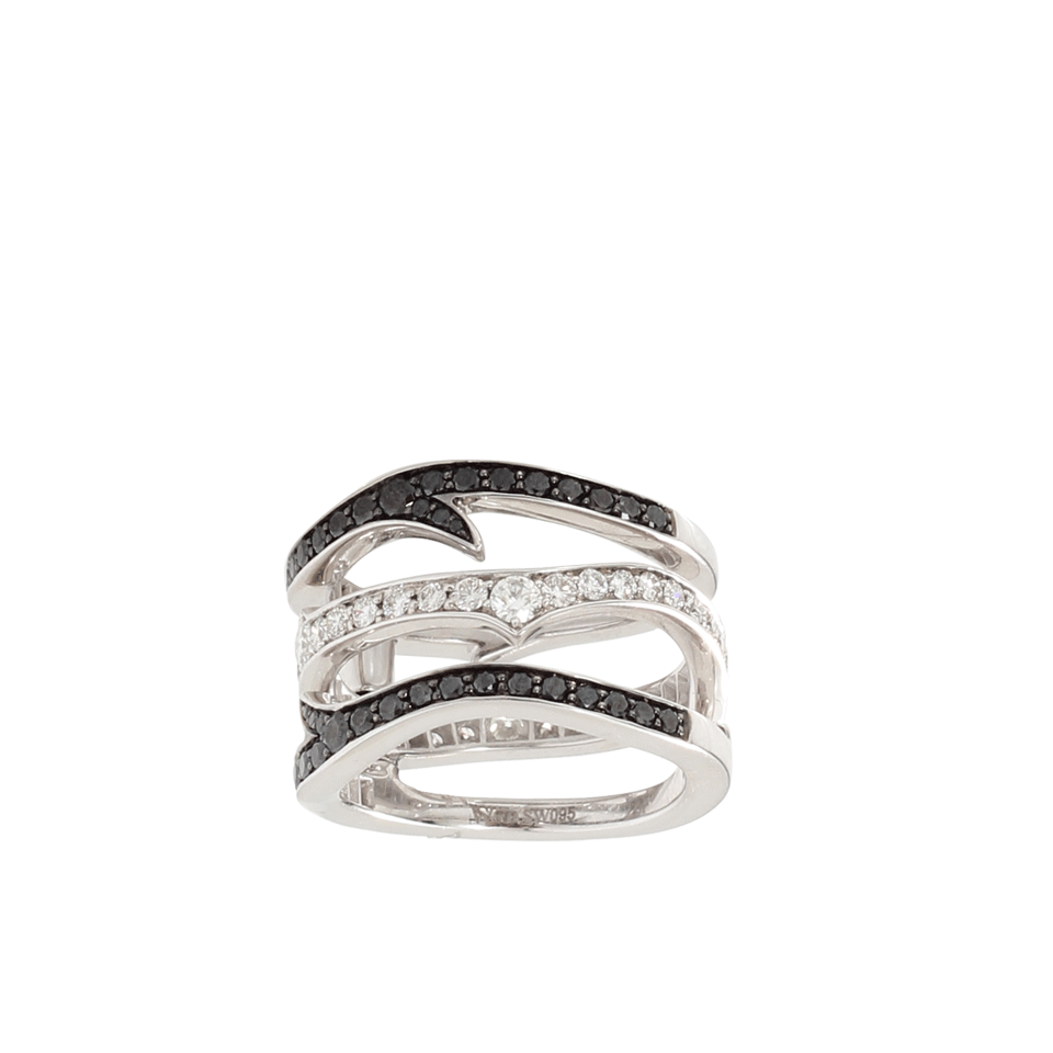 STEPHEN WEBSTER-Diamond Thorn Convertible Ring-WHITE GOLD