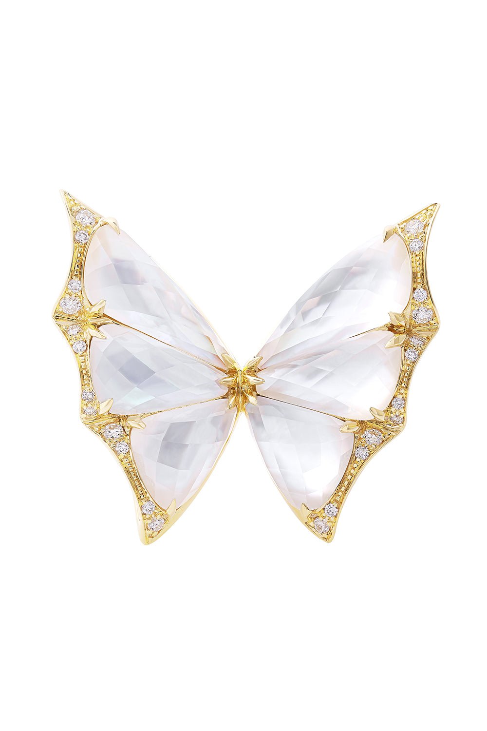 STEPHEN WEBSTER-Fly By Night Large Cocktail Ring-YELLOW GOLD