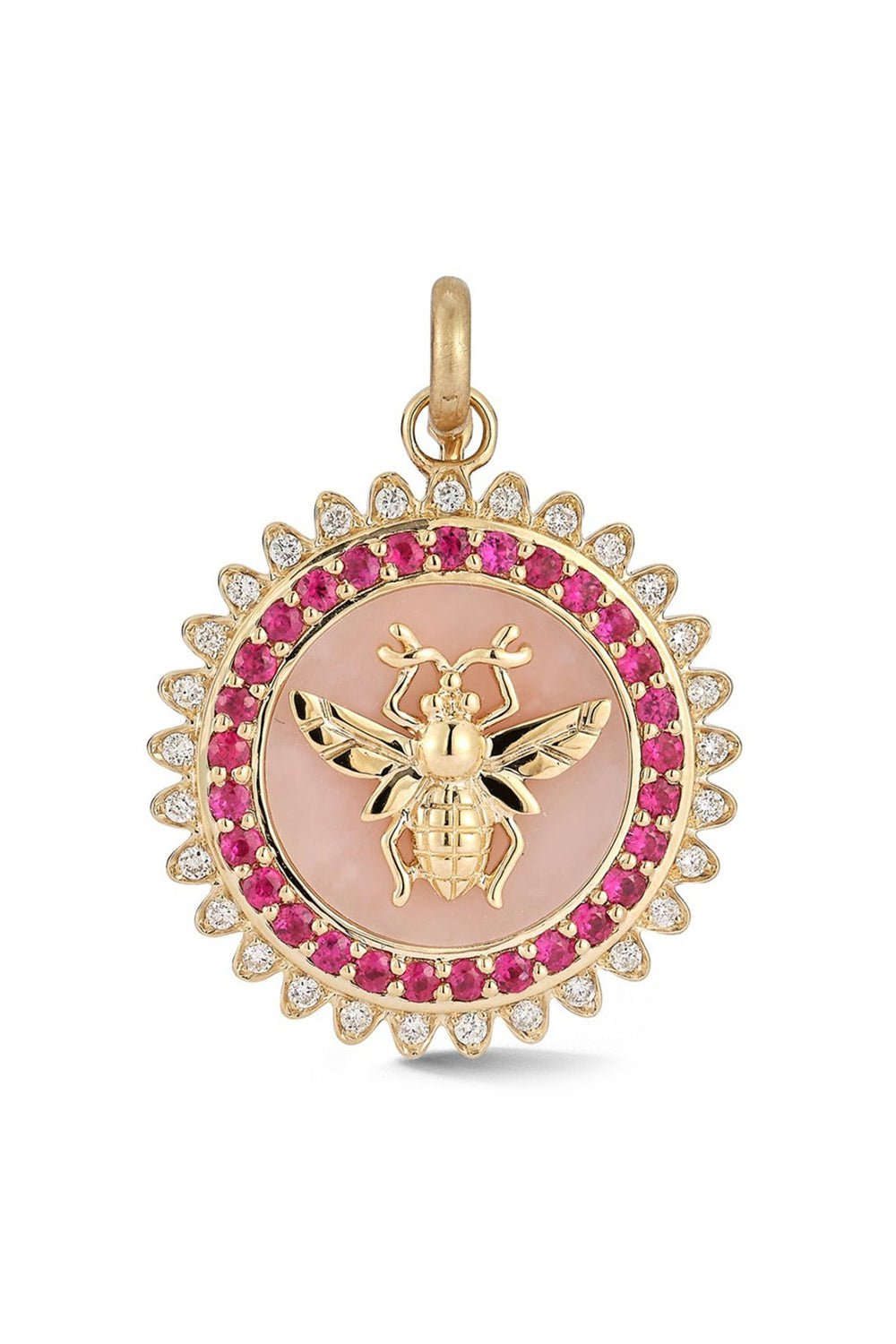 STORROW-Minnie Medallion-YELLOW GOLD