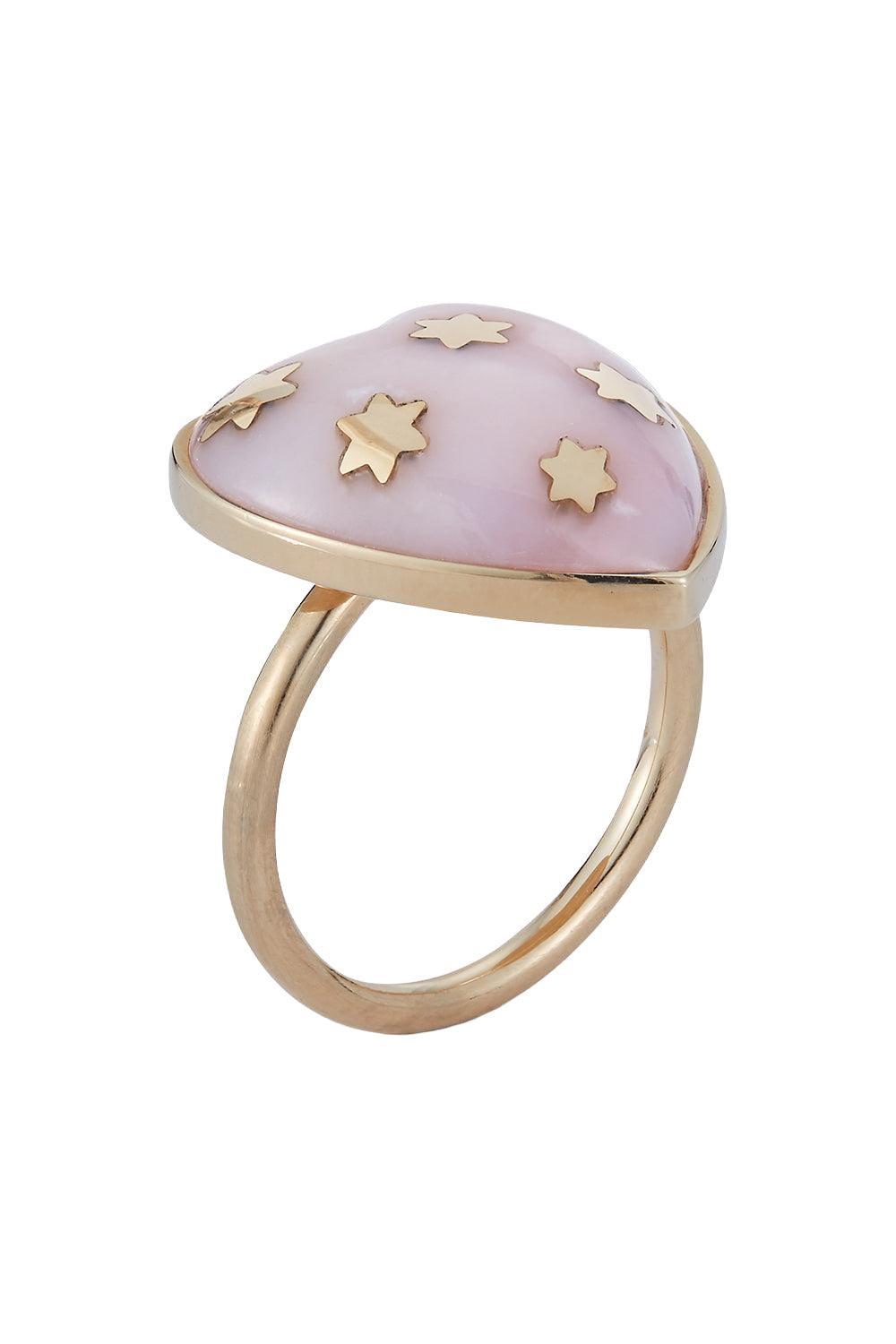 Pink Opal Anna Ring