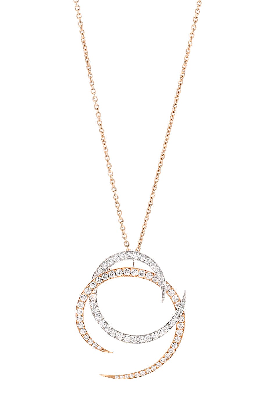 STUDIO REN-Yellow Gilled Brooch - Pendant-WHITE GOLD