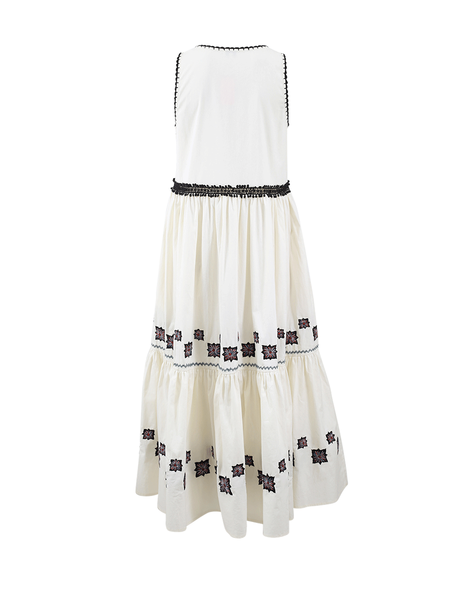 SUNO-Leaf Maxi Dress-