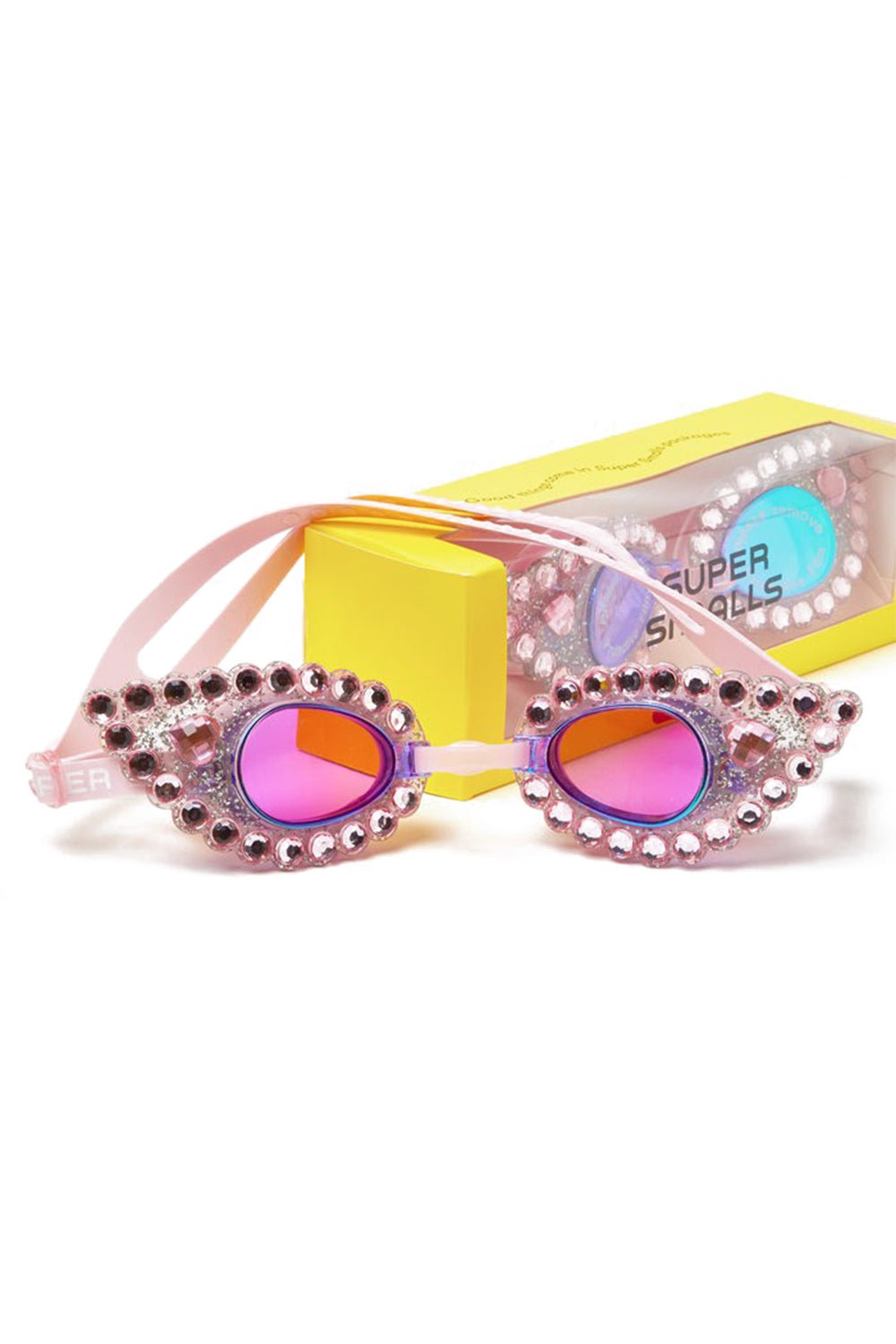 SUPER SMALLS-Pink Splash Goggles-PINK