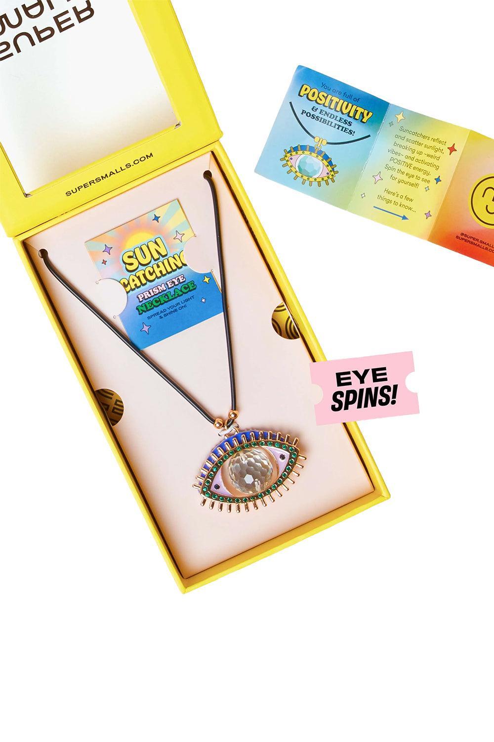 Suncatching Eye Necklace-GOLD-ACCESSORIEGIFT-SUPER SMALLS