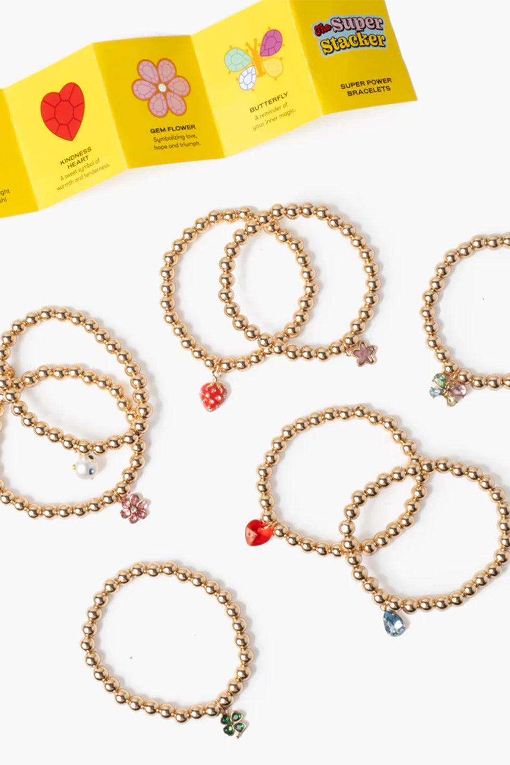 Super Stack Bracelet Set-GOLD-ACCESSORIEGIFT-SUPER SMALLS