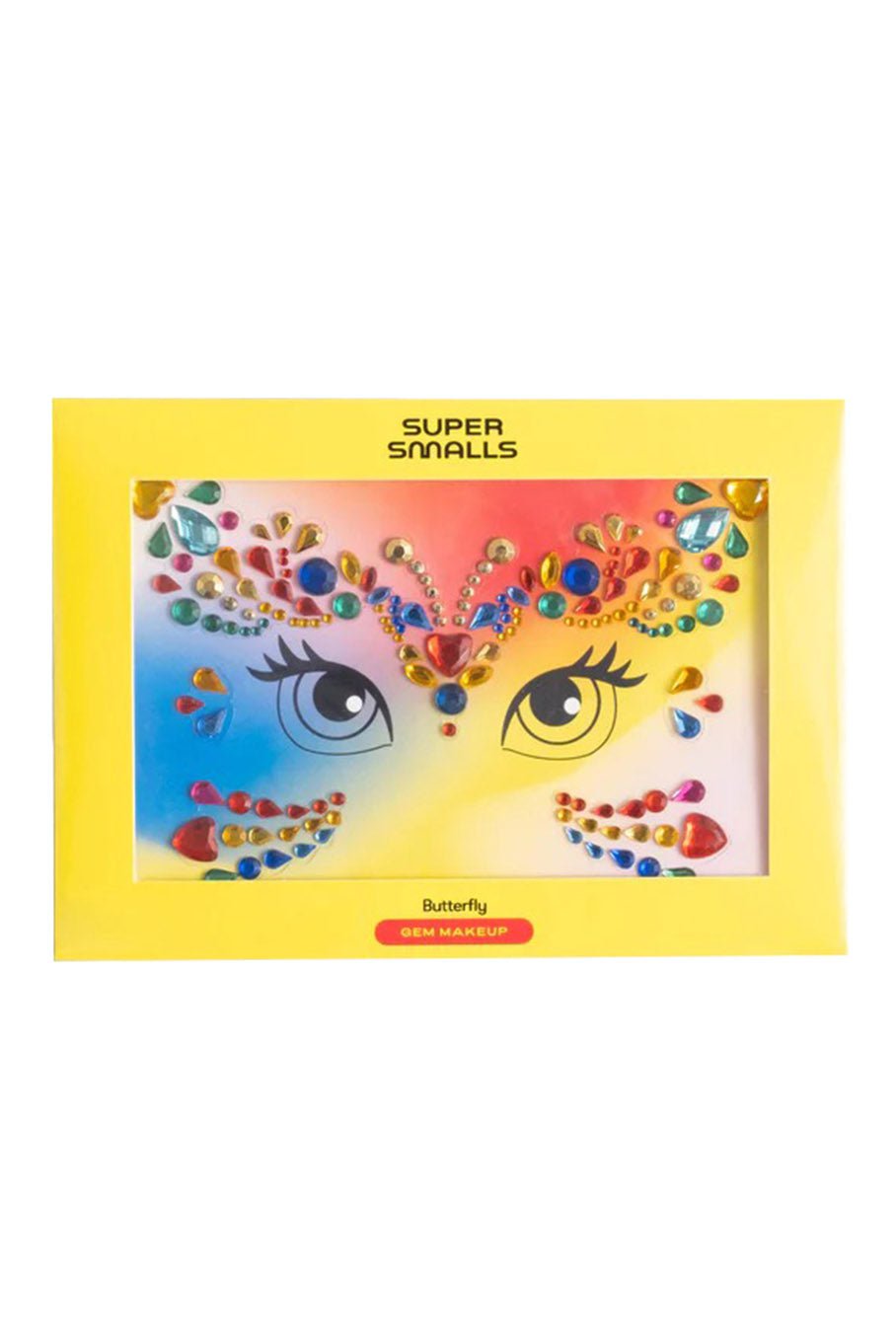 SUPER SMALLS-Butterfly Gem Stickers-MULTI
