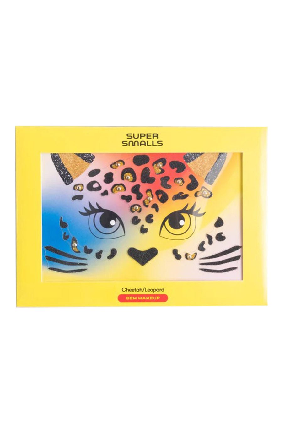 SUPER SMALLS-Cheetah Gem Stickers-MULTI